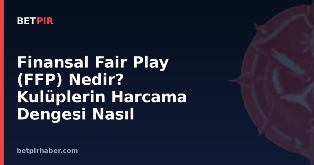 Finansal Fair Play (FFP) Nedir? Kulüplerin Harcama Dengesi Nasıl Denetlenir?