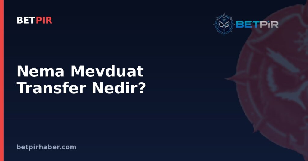Nema Mevduat Transfer Nedir? Transfer Bedelinin Emanette Bekletilme ve Getiri Mantığı