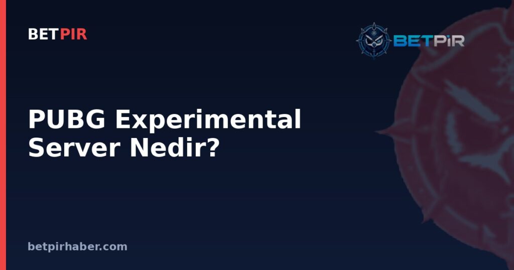 PUBG Experimental Server Nedir? E-Spor Lig Organizasyonlarında Test Sürecinin Yeri